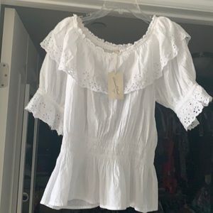 Ladies White Blouse! Sz XL